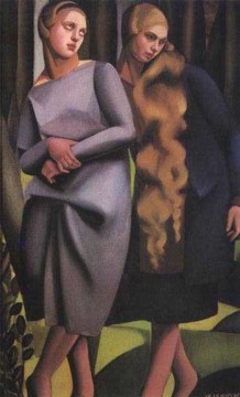 Tamara de Lempicka œuvres - irene et sa soeur 1925 contemporain Tamara de Lempicka